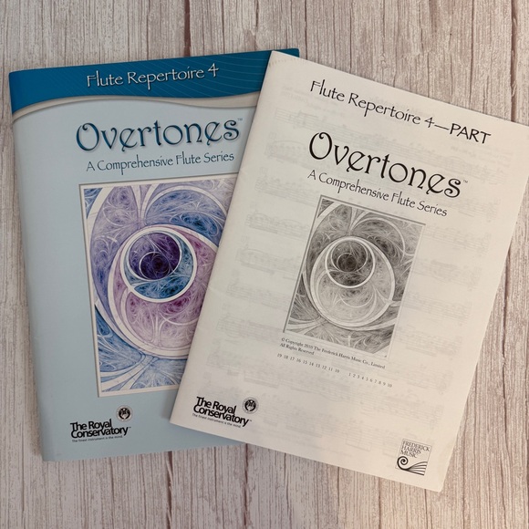 The Royal Conservatory RCM Flute Repertoire 4 OVERTONES Music Book with CD 2010 - Picture 7 of 13